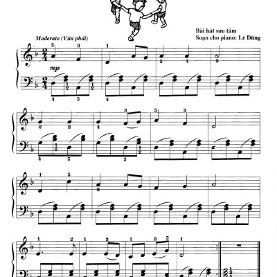 Piano Cho Thiếu Nhi Tập 4 (Kèm CD) - Lê Dũng