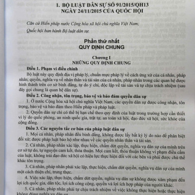 Sách Bộ Luật Dân Sự năm 2015, Bộ Luật Tố Tụng Dân Sự năm 2015 sửa đổi, bổ sung năm 2025 và Các Văn Bản Hướng Dẫn Thi Hành (V2596D)