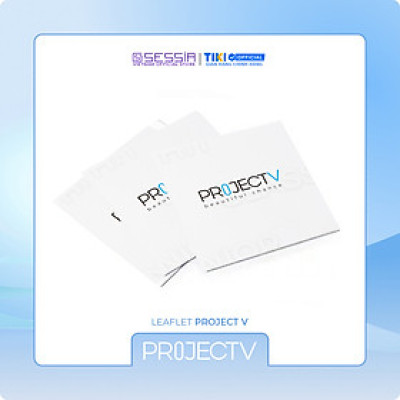 Tờ Rơi Leaflet Catalogue Bộ Sưu Tập PROJECT V (Mới) - Thiết kế đặc sắc và đẹp mắt - Hàng Chính Hãng