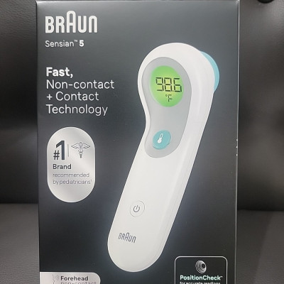 NHIỆT KẾ ĐIỆN TỬ ĐO TRÁN BRAUN BNT3000 Hàng Chính Hãng