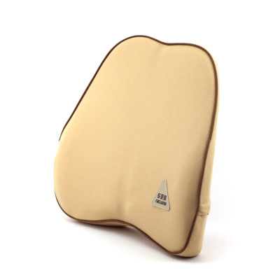 Tựa Lưng Ô Tô Cao Su Non Vải Nỉ CHELAIYA MS003 Màu Kem