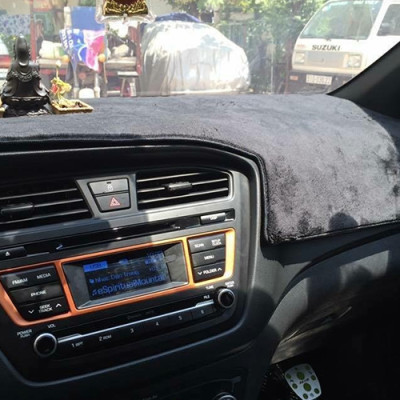 Thảm Nỉ Chống Nóng Táp Lô Xe Ô Tô Hyundai Sonata 2012 CATA TAPLOHYUSON - 12 (Đen)