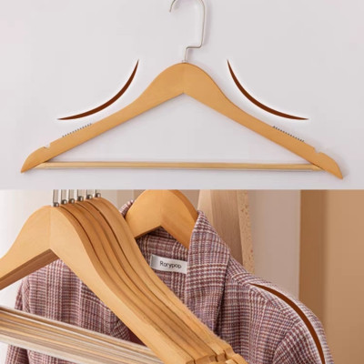 COMBO 10 - 20 MÓC ÁO GỖ TAM GIÁC CAO CẤP LUXURY