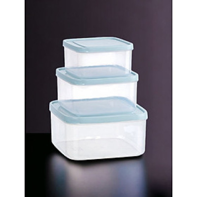 COMBO SÉT 3 Bộ hộp thực phẩm vuông Hokori MH 6529