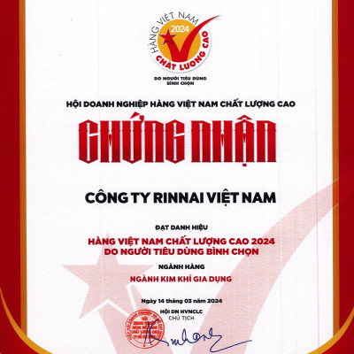 Bếp gas dương Rinnai RV-715Slim(GL-SC) mặt bếp kính và kiềng bếp men - Hàng chính hãng.