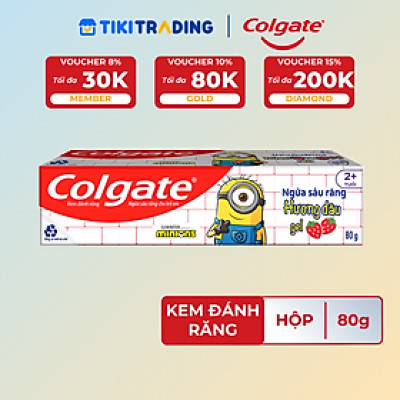 Kem đánh răng Colgate trẻ em Minion 80g