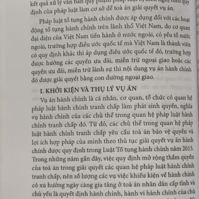 Giải quyết vụ án hành chính