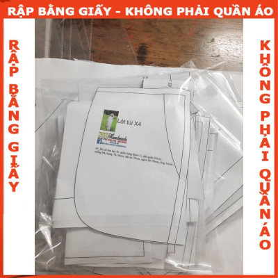 Rập giấy A0 mã 490 (BẢN VẼ) rập đầm