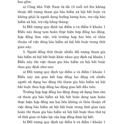 Luật bảo hiểm xã hội năm 2024 - bản in 2024