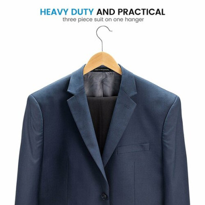 Bộ 10 móc gỗ tam giác thanh ngang cao cấp