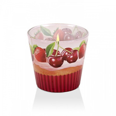 Ly nến thơm Bartek Candles BAT4553 Fruit Muffins 115g (Hương hoa quả)