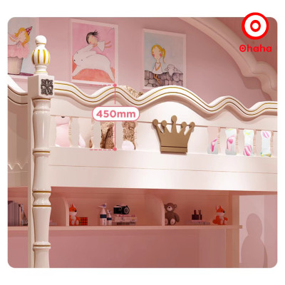 [Miễn phí lắp đặt & vận chuyển] Giường tầng trẻ em thông minh cao cấp 3 tầng Ohaha - GTCC031