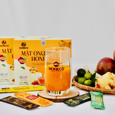Mật ong Ngũ Vị HONECO (Hộp 20 gói)