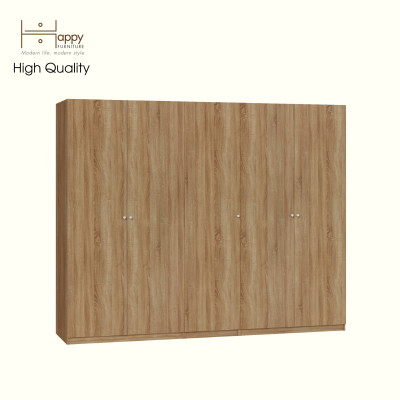 [Happy Home Furniture] SCANDINA, Tủ quần áo 5 cửa mở 2m5x2m ,250cm x 60cm x 201cm ( DxRxC), TCM_091