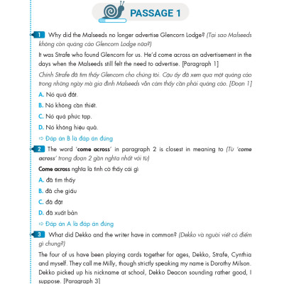 Sách 10 bộ đề thi Đọc hiểu Vstep B1-B2-C1 (tiếng Anh bậc 3,4,5)|Ôn thi TOEFL iBT reading, Vstep reading