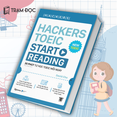Trạm Đọc |  Combo Hackers TOEIC Vocabulary + Hackers TOEIC Start Reading + Hackers TOEIC Start Listening