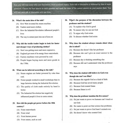 TOEFL Junior - 10 Practice Tests (Kèm CD)