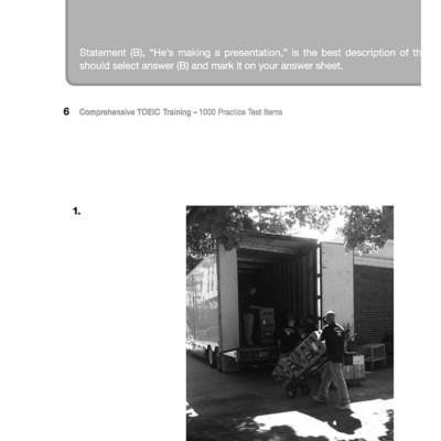 Comprehensive Toeic Training 1000 Practice Test Items (Vol 3) - Kèm CD