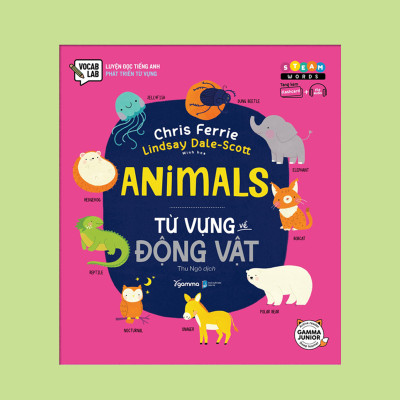 Bộ Sách Dành Cho Trẻ Từ 5- 10 tuổi Học Từ Vựng Tiếng Anh : STEAM WORDS