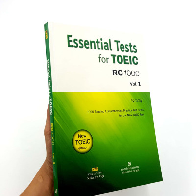 Essential Test For TOEIC RC 1000 Vol 1 (Không CD)