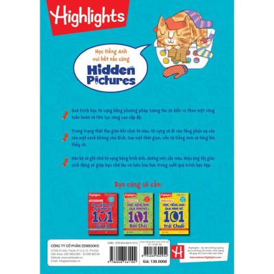 Hidden Pictures – Học Tiếng Anh Qua Hình Vẽ 101 Chiếc Tất - Bản Quyền