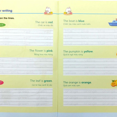 Tập Viết Tiếng Anh Cho Trẻ - Khám Phá