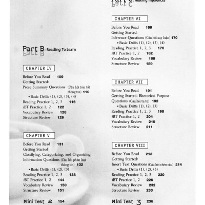 TOEFL iBT M Reading (Intermediate Level)