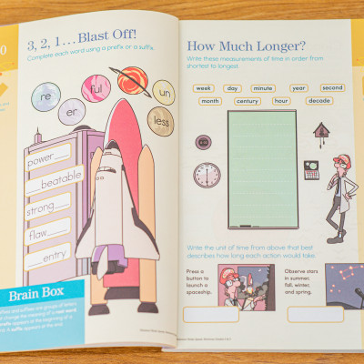 Sách Summer Brain Quest grade 2&3 - Sách cho trẻ bằng tiếng anh ( 7 - 8 tuổi )