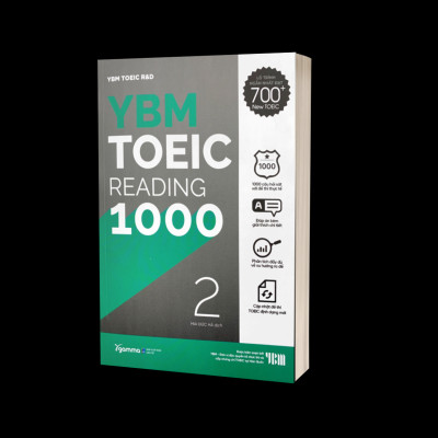 YBM TOEIC Reading 1000 Tập 2: Chinh Phục Band Điểm 650+