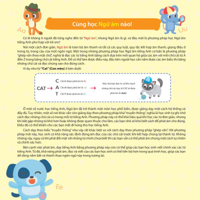 Cùng Con Học Ngữ Âm Tiếng Anh Qua 3 Cấp Độ - Các Câu Chuyện Chứa Nguyên Âm Ngắn