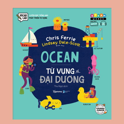 Bộ Sách Dành Cho Trẻ Từ 5- 10 tuổi Học Từ Vựng Tiếng Anh : STEAM WORDS