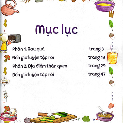 Brady Siêu Đỉnh - 365 Ngày Phát Triển Trí Tuệ - Level 3 - Rau Quả Và Địa Điểm Thân Quen