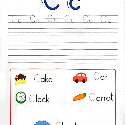 Vở Tập Viết Tiếng Anh Cho Bé - Tập 7