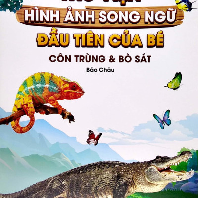 Thư Viện Hình Ảnh Song Ngữ Đầu Tiên Của Bé - Côn Trùng Và Bò Sát