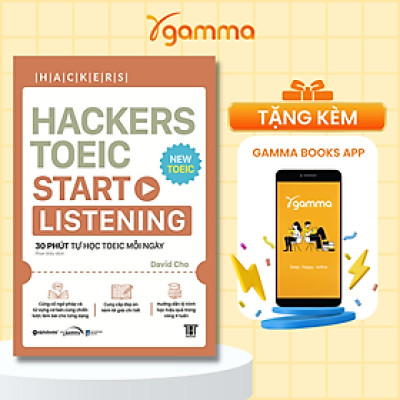 Sách - Hackers TOEIC Start: Listening