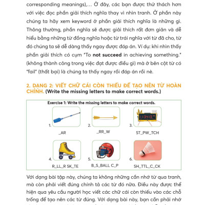 Sách - Basic English Vocabulary Exercises - Bài Tập Từ Vựng Tiếng Anh Cơ Bản