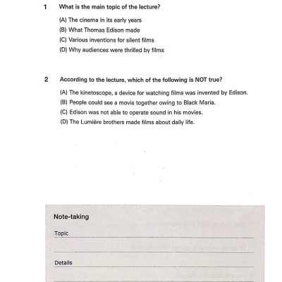 TOEFL iBT Activator Listening Advanced (Kèm CD)