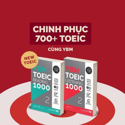 YBM Actual Toeic Tests RC 1000 Vol 2 - Bản Quyền