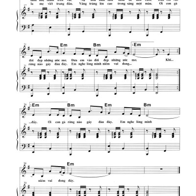 Thực Hành Đệm Piano - Chủ Đề: Ca Khúc Thiếu Nhi (Phần 2)