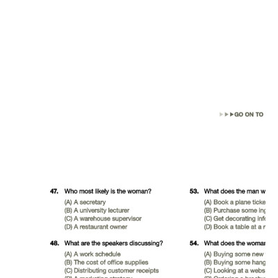 Comprehensive Toeic Training 1000 Practice Test Items (Vol 2) - Kèm CD