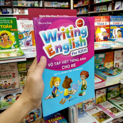 Vở Tập Viết Tiếng Anh Cho Bé - Tập 3