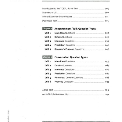 Master TOEFL Junior Cefr Level Advanced B2 (Kèm CD)