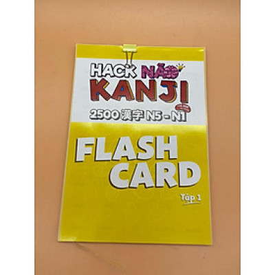 Flashcard Hack Não Kanji Tập 1