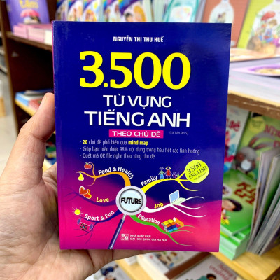 3500 Từ Vựng Tiếng Anh Theo Chủ Đề - Sách Màu (Tái Bản 2023)