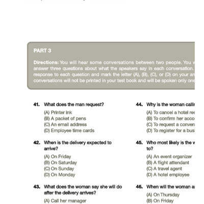 Comprehensive Toeic Training 1000 Practice Test Items (Vol 2) - Kèm CD