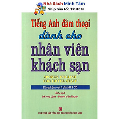 Sách - Tiếng Anh Đàm Thoại Dành Cho Nhân Viên Khách Sạn (không kèm CD) - Nhân Trí Việt