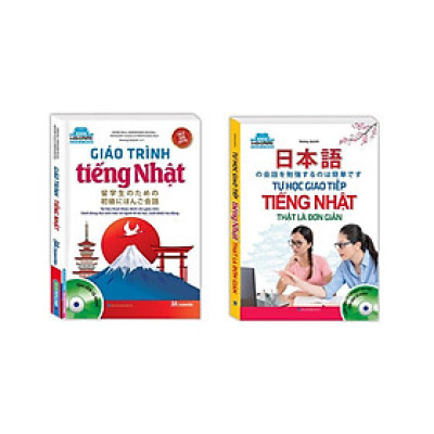 Sách - Giáo Trình Tiếng Nhật + Tự Học Giao Tiếp Tiếng Nhật Thật Là Đơn Giản - Combo 2 Cuốn - Minh Thắng