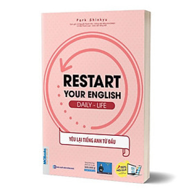Sách - Restart Your English – Daily Life - Yêu Lại Tiếng Anh Từ Đầu - MCBooks