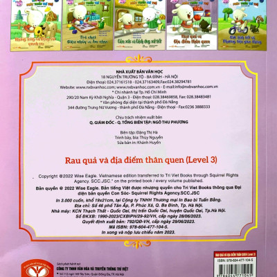 Brady Siêu Đỉnh - 365 Ngày Phát Triển Trí Tuệ - Level 3 - Rau Quả Và Địa Điểm Thân Quen