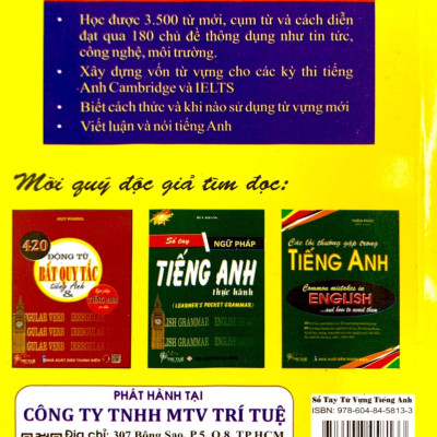 Sổ Tay Từ Vựng Tiếng Anh Thực Hành